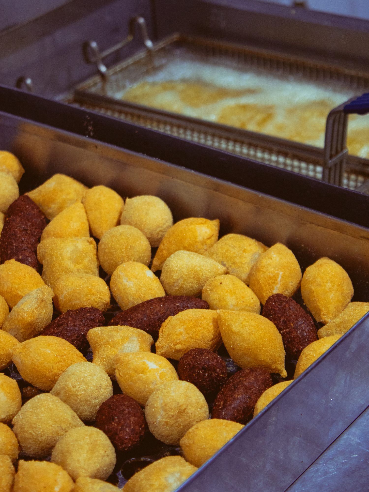 Salgados de festa Ôcaipira na produção